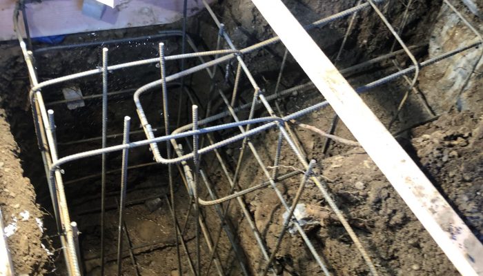 Copy of Robertson FB post foundation pier excavated with steel cages in place scaled 700x400