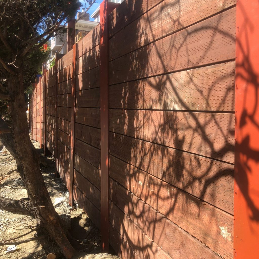Steel I Beam Retaining Wall in Belmont Completed Wall 61127682166 15CFA7E5 E043 4CBF AE1D 9D5C6AAB80B1 1 scaled 1024x1024
