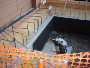 solid concrete driveway in woodside Forming and Installing Reinforcing Steel 5